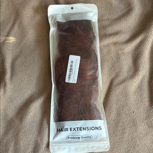 Synthetic 20" dark copper red Hair Extensions